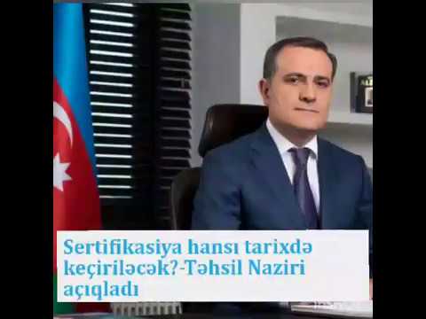 Sertifikasiya hansı tarixdə keçiriləcək?-Təhsil Nazirliyi açıqladı