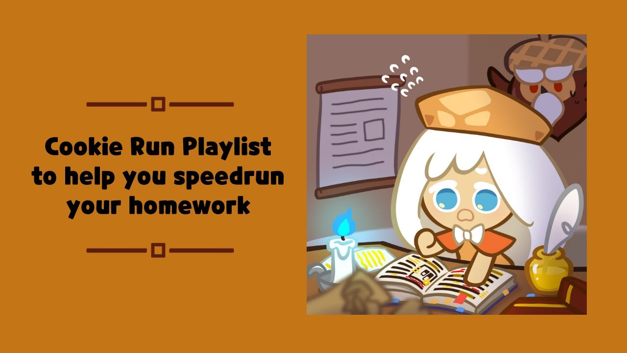 Tense Cookie Run Music to help you speedrun your homework