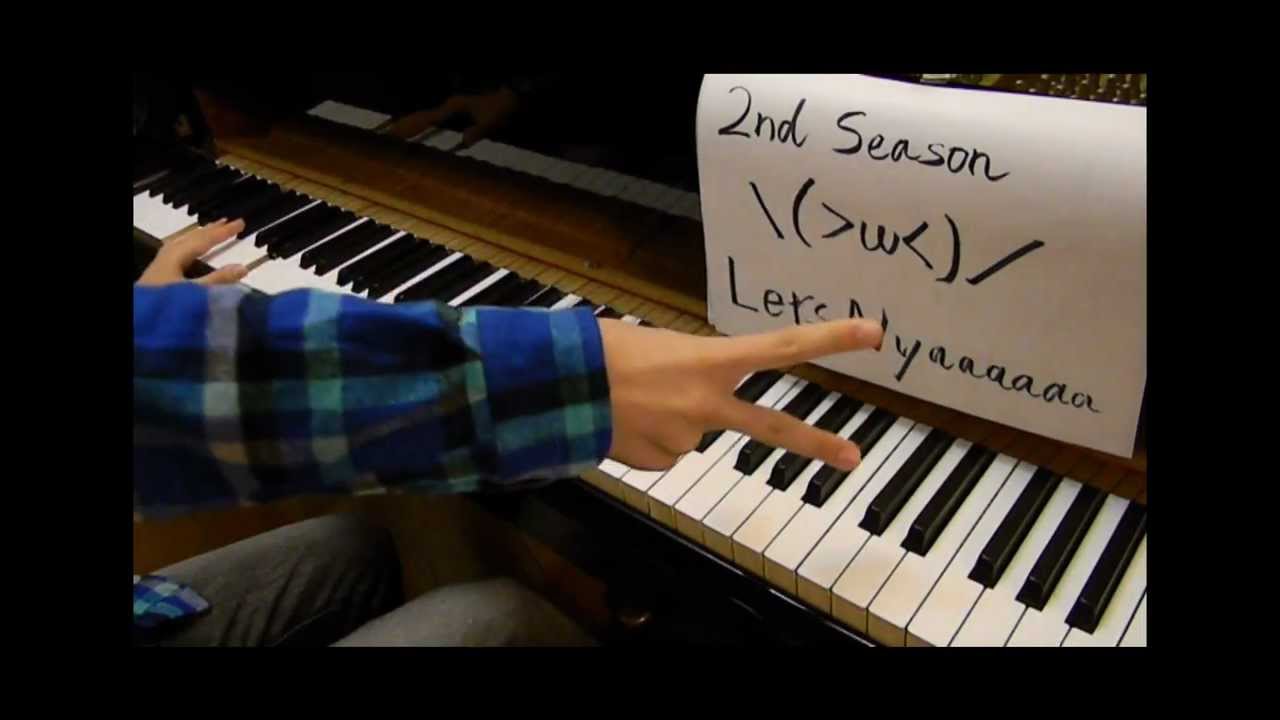 ピアノ　「太陽曰く燃えよカオス」 弾いてみた byよみぃ