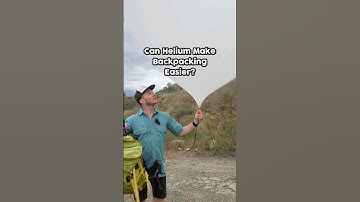 Have helium, will travel🚶#backpacking #balloon #adventure #diy #inventions #engineer
