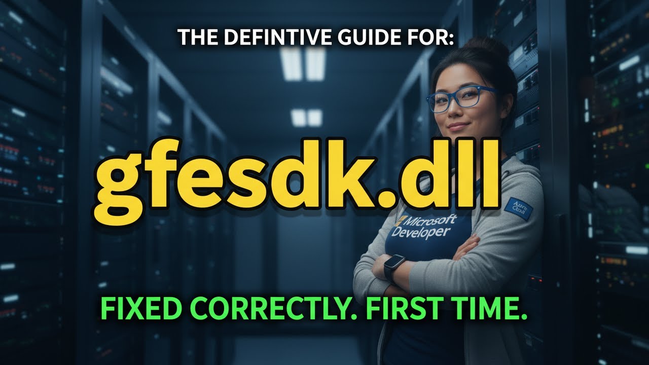 How to Fix Gfesdk.dll Missing [SOLVED]