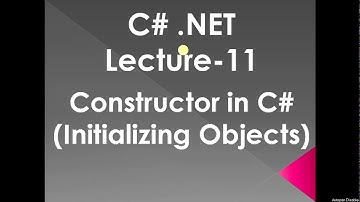 C# Dot Net | Constructor  In C# | IICS COLLEGE