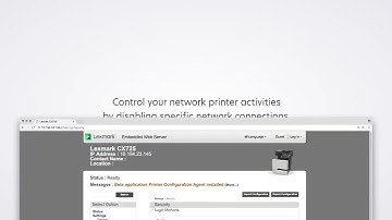 Lexmark Printer Security—Disabling TCP_IP port access