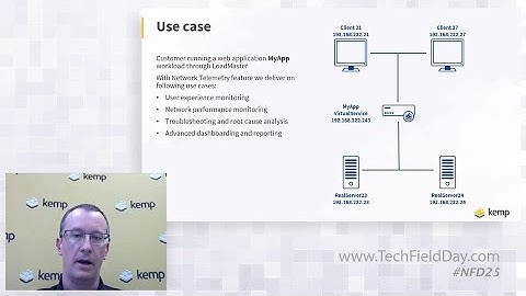 Kemp Flowmon Use Case Demo: Application eXperience with LoadMaster and Flowmon