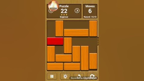 Unblock Me FREE Beginner level 22