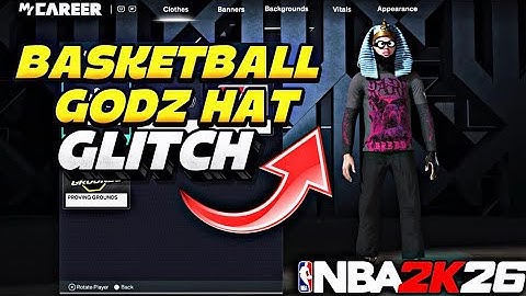 *NEW* HOW TO PERMANENTLY GET BASKETBALL GODZ HAT GLITCH AFTER PATCH IN NBA 2k26!