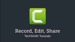 Camtasia: Record, Edit, Share - Durasi: 4.45. 
