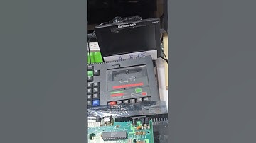 Amstrad CPC6128 with GoTech Drive.