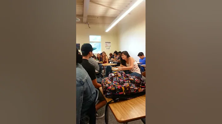 Asking a girl to homecoming.