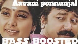 Video thumbnail of "Aavani ponnunjal || Kottaram veetile apputtan || BASS BOOSTED 🔉🔉"