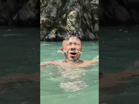 新北好好玩 | 烏來玩水秘境｜意外找到桶後溪的玩水點 #夏天 #travel #玩水 #烏來