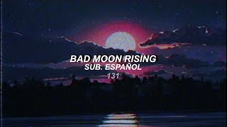Creedence Clearwater Revival - Bad Moon Rising / Sub. Español