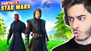 STAR WARS CHEGOU EM PESO NO FORTNITE!