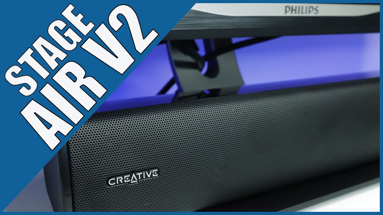 Creative Air Monitor NEW Under | V2 YouTube Bar the Speaker Stage - 2022