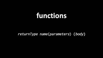 the C language (part 1 of 5)