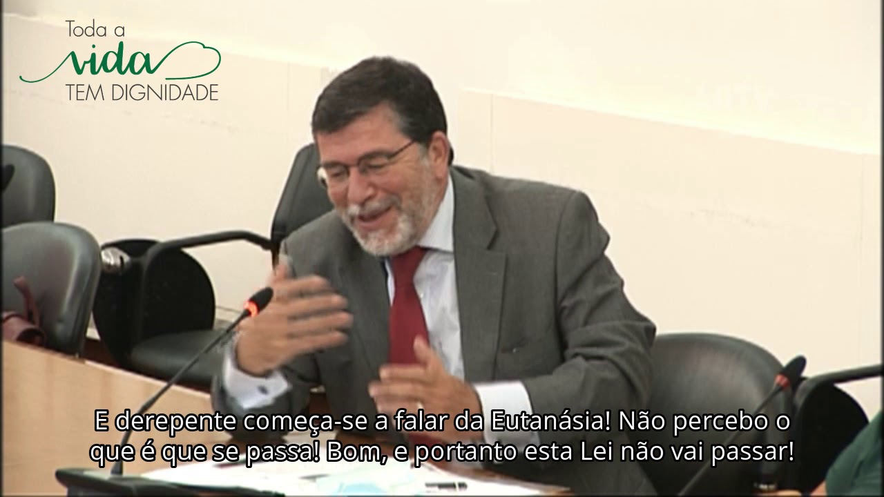 António Pinheiro Torres no Parlamento sobre Eutanásia