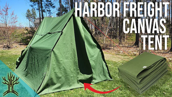 Harbor Freight brandalardan bir Canvas LARP Çadırı yapın!