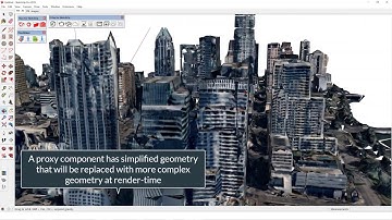How to add a Geo-located rendering proxy to your PlaceMaker model