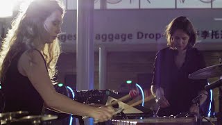 CHLOE &amp; Vassilena Serafimova - Sequenza Live at Paris-Orly Airport