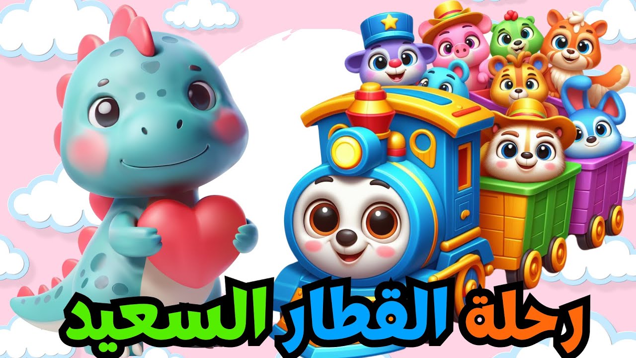 رحلة ممتعة مع أغنية قطاري توت توت 🚂 تعلم الإنجليزية بالمرح للأطفال👶😄 ...