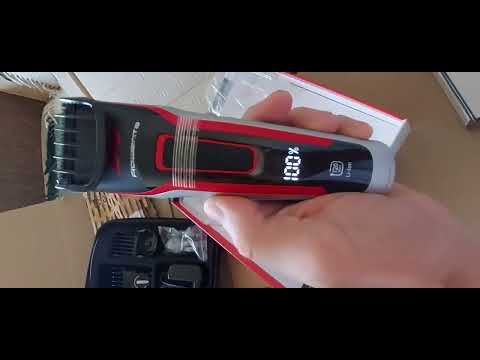 Видео распаковка от MOYO Машинка для стрижки волосся Rowenta TN524MF0