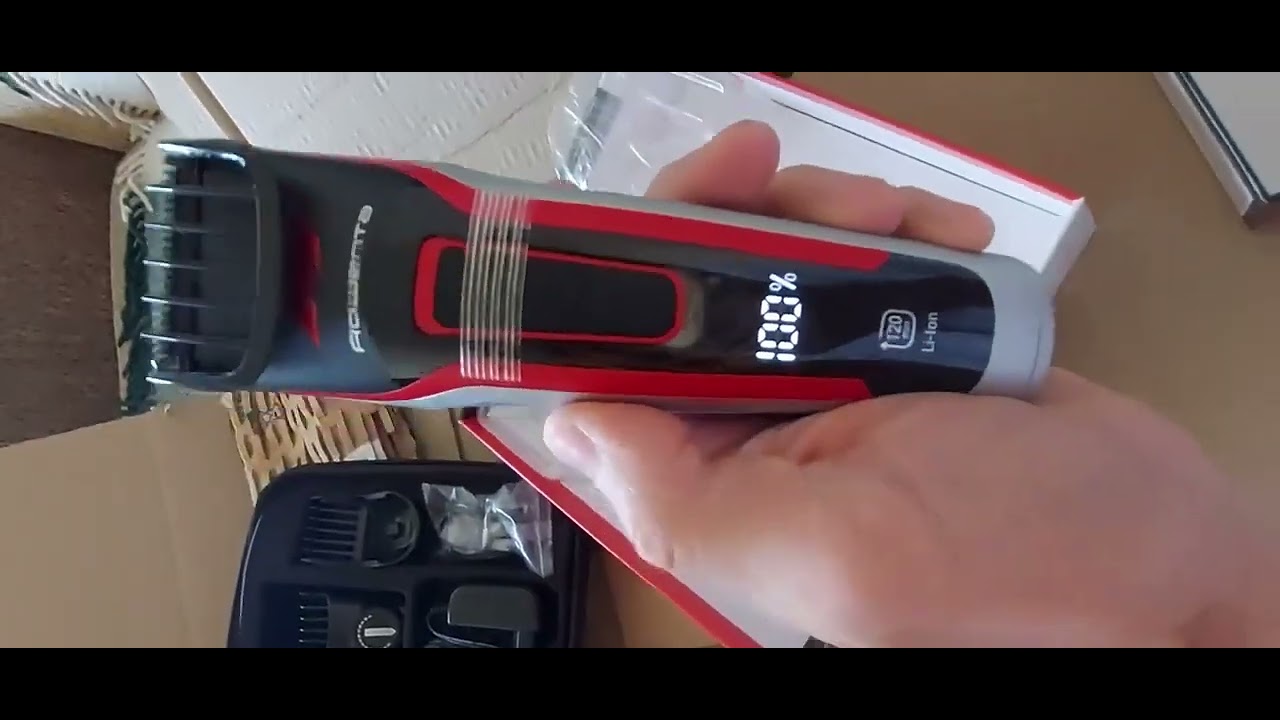 Видео распаковка от MOYO  Машинка для стрижки волосся Rowenta TN524MF0