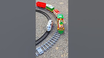 Christmas RC Remote Control Toy Train vs Bullet Train 🚂🎄