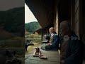 明治の田舎家、突然の訪問者に腰ぬかす #明治 #おじいちゃん #イノシシ