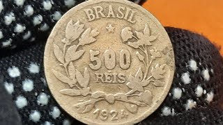 QUANTO VALE A MOEDA DE 500 REIS DE 1924