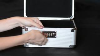 Silver Lock Med Case
