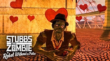 Stubbs the Zombie in Rebel Without a Pulse - Mission #2 - Bleeding Ground