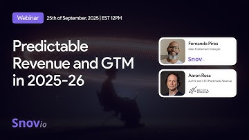 Predictable Revenue and GTM in 2025-2026