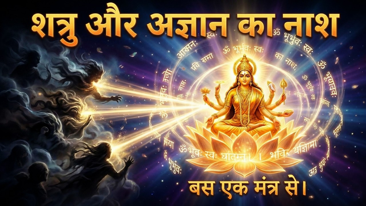 गायत्री महामंत्र: शत्रु और अज्ञान का नाश, बस एक मंत्र से | Gayatri Mantra | Vedic Mantra