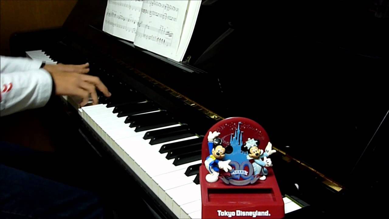 Tdl ディズニードリームスオンパレード ムービンオン ピアノソロ Youtube