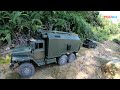 Wpl b36 rc car monster military truck