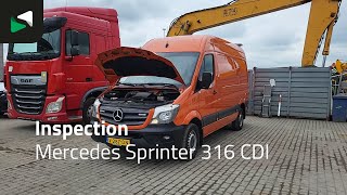 Mercedes Sprinter 316 CDI - 2017 - BAS World