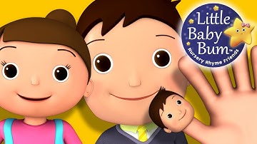 Finger Family (Daddy Finger) | LittleBabyBum - Nursery Rhymes for Babies! ABCs and 123s