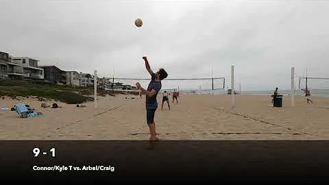 Beach Volleyball - 6/24/2020 - Game 3 - Connor/Kyl...