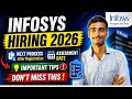 INFOSYS Hiring 2026 🔥 Next Process After Registration | Assessment Date | Tips