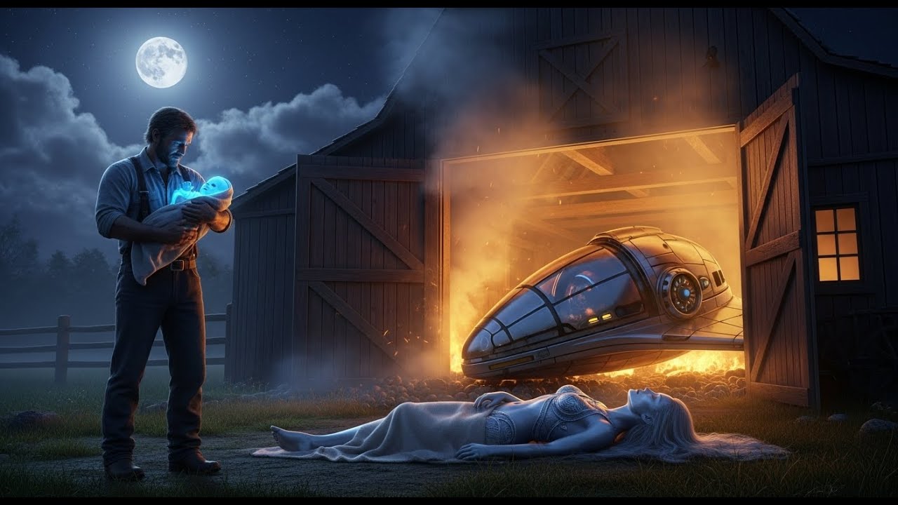 An Alien Died in His Barn Giving Birth—Now He’s Raising Her Child as ...