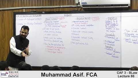 Caf 3 l Sir Asif Lecture 86