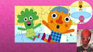 Jigsaw We All Fall Down Noodle & Pals puzzle top
