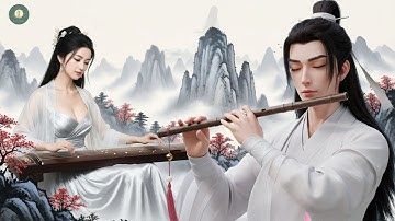 Chinese Zen music: Bamboo flute, erhu & Guzheng | Relaxing music @MoonlitMelodies-68s