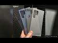 Ultra-thin Frameless Transparent Matte Clear Frameless Phone Case For Samsung S22 S23 S24 Ultra Shoc