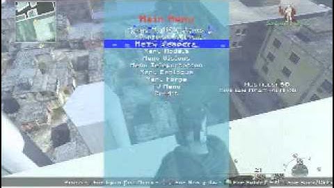 MW2 Spec ops Menu