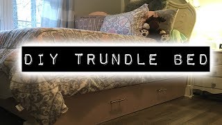 Learn how to build your own trundle bed using a few simple steps! This is the best how to build a trundle guide you will find on the 