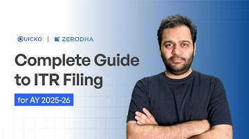 Everything you need to know about ITR filing (AY 2025-26) ft. @Quicko