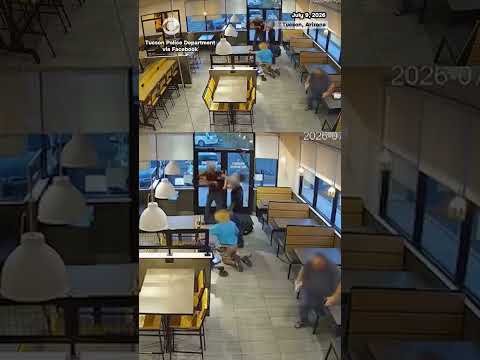 Bystanders step in to <strong>help</strong> elderly <strong>man</strong> during attempted robbery #shorts