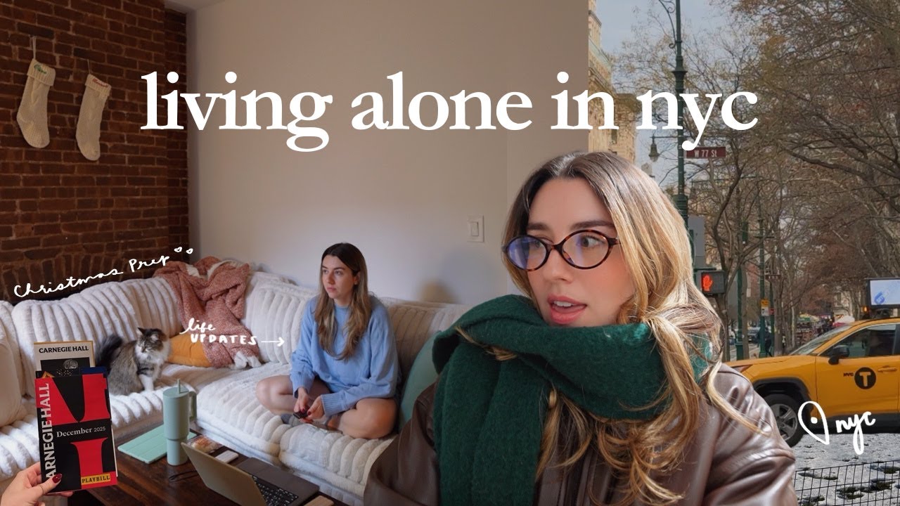 Неделя, полная разговоров, из моей жизни: подготовка к праздникам в Нью-Йорке ✨ *Новости из жизни...