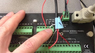 Wiring CR10X for Decagon SDI-12 Sensors